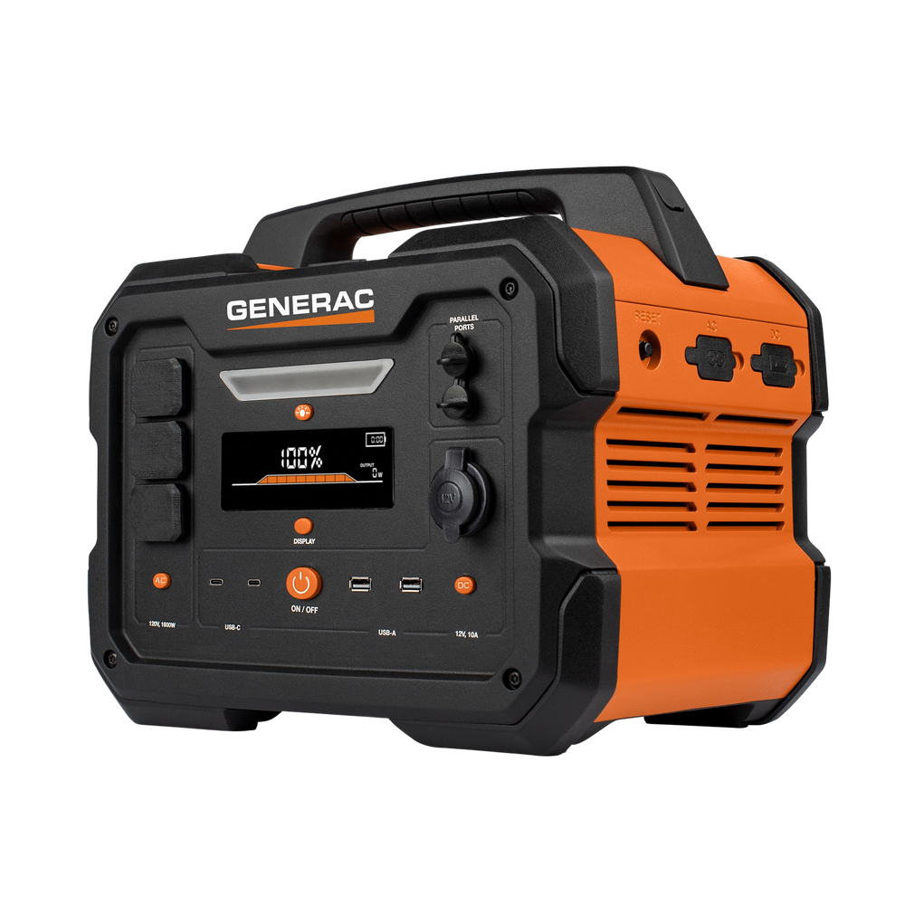 Generac GB1000 1600W/ 3200W 1086Wh Portable Power Station New