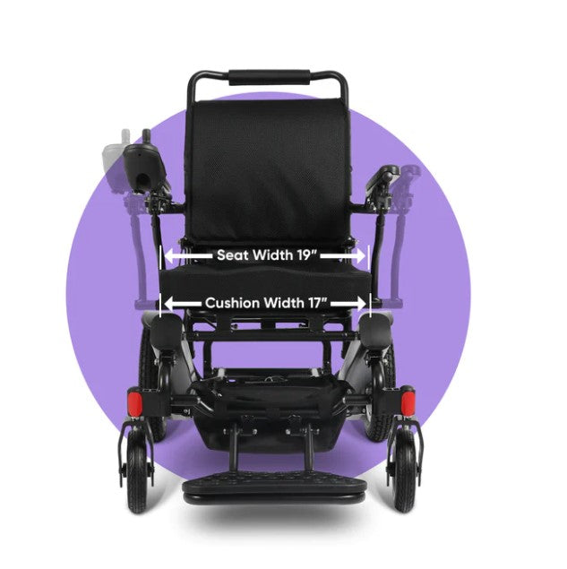 Ephesus E9 Folding Electric Wheelchair 4 mph 15.5 Mile Long Range New