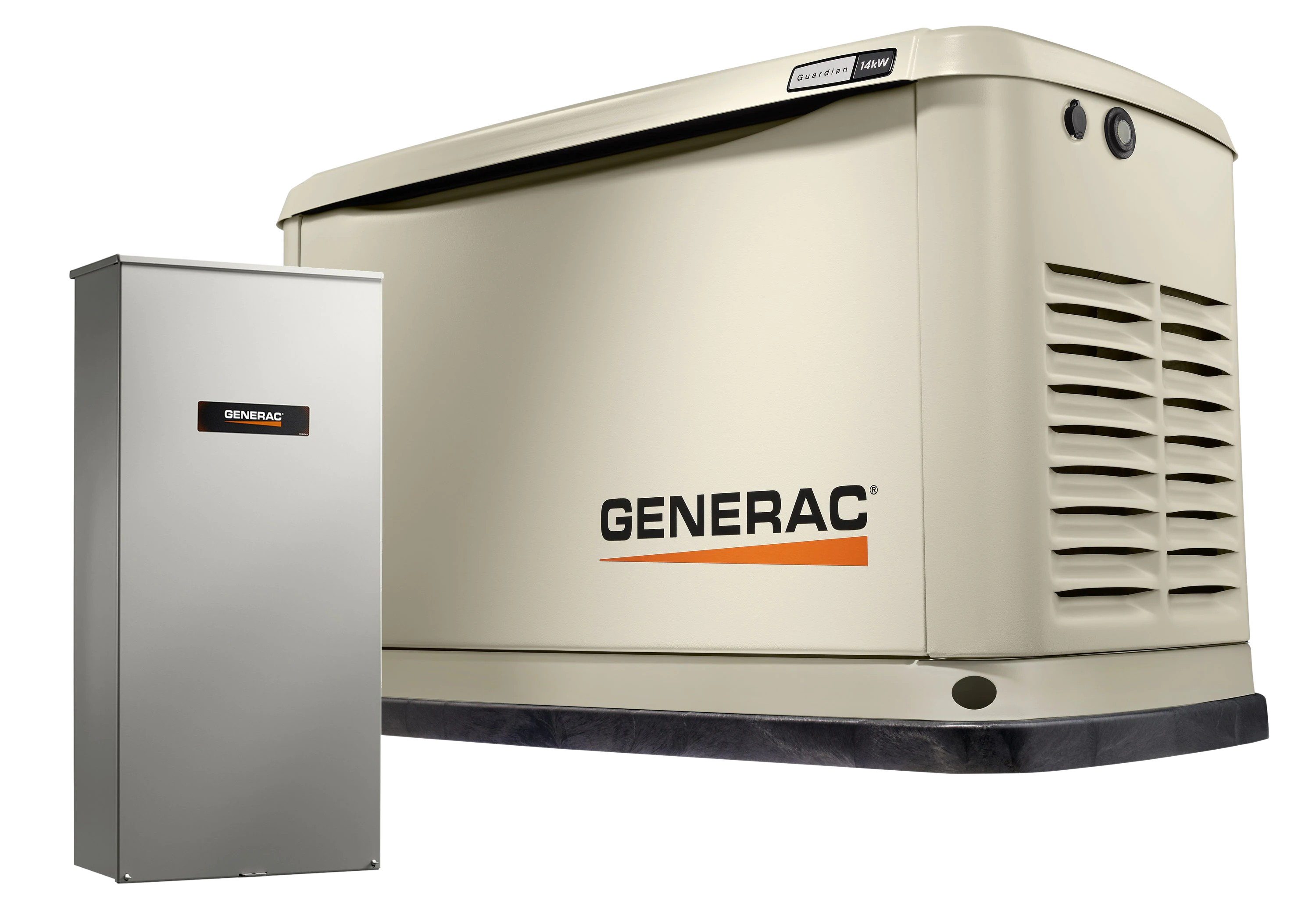 Generac 7225 14kW Guardian LP/NG Wi-Fi Standby Generator w/ 200 amp Automatic Transfer Switch Scratch & Dent