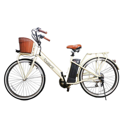 NAKTO City Classic 2 Electric Bicycle 6 Speed E-Bike 26