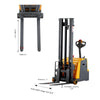 Apollolift A-3031 Counterbalanced Electric Stacker 118" Lifting Height 1212 lbs. Capacity New