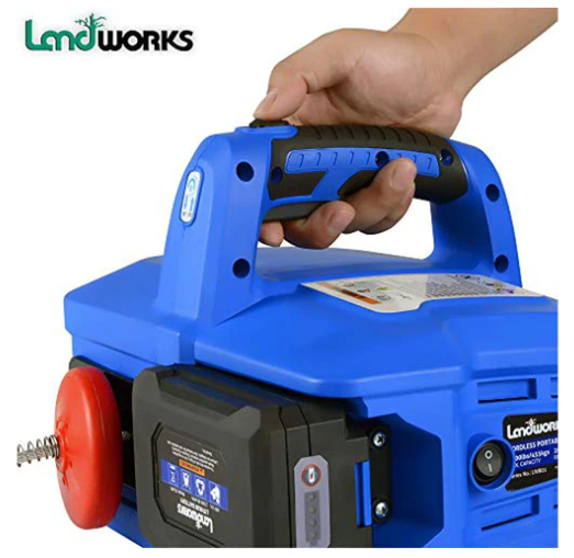 Landworks GUO036 48V 2Ah 1/2 Ton Capacity 20' Steel Braided Cable Electric Towing Winch New