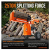 Super Handy GUO096 Portable 7HP 25 Ton Hydraulic Gas Powered Log Splitter New