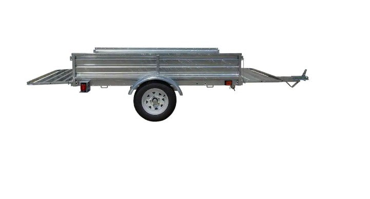 DK2 MMT5X7G 1639 lb. Capacity 4.5 ft. x 7.5 ft. Extendable 12 ft Bed Trailer Kit Galvanized New