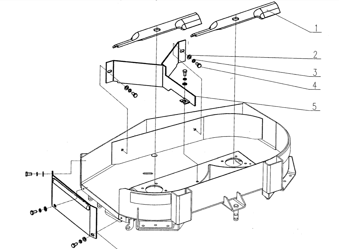 WorldLawn 2832010 Mulch Assembly For 28