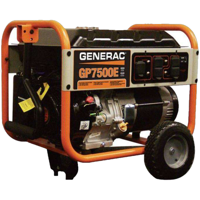 Generac GP7500E 7500W/9375W Gas Generator Electric Start New