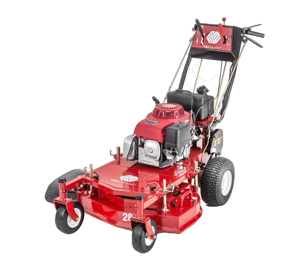 WorldLawn WY28S11HD 28" Honda Recoil Start Gas Self Propelled Walk Behind Mower New