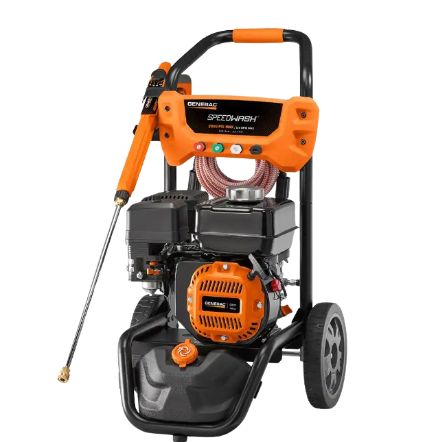 Generac 2900 PSI 2.4 GPM Gas SpeedWash Pressure Washer California Compliant New