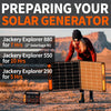 Jackery SolarSaga 100W Portable Solar Panel New