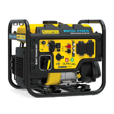 Champion 100574 3500W/4000W Open Frame Dual Fuel Inverter Generator New