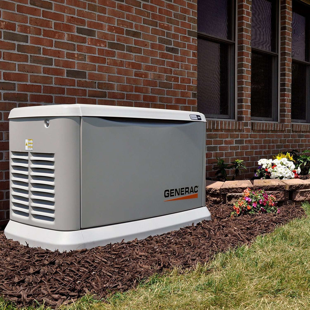 Generac 7033 Guardian 11kW/10kW LP/NG Standby Generator w/ Smart Transfer Switch New