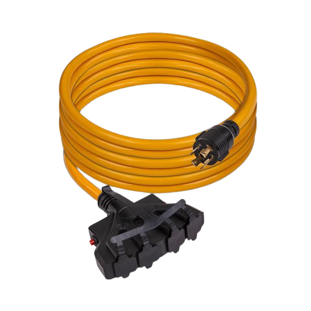 Firman 1120 25 ft. Fan-Style Generator Power Extension Cord