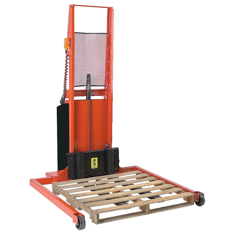 Wesco 261035 Electric Adjustable Span Straddle Stacker 3