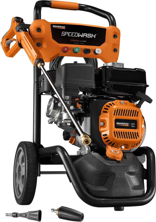 Generac 8910 Pressure Washer 3100 PSI 2.4 GPM Gas New