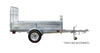 DK2 MMT5X7G-DUG 1639 lb. Capacity 4.5 ft. x 7.5 ft. Drive-Up Gate Single Axle Trailer Kit Galvanized New