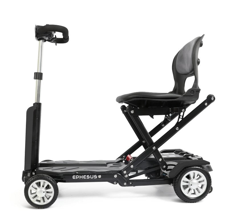 Ephesus S6 Mobility Scooter Auto Folding 4 Wheel 15.5 Mile Long Range New