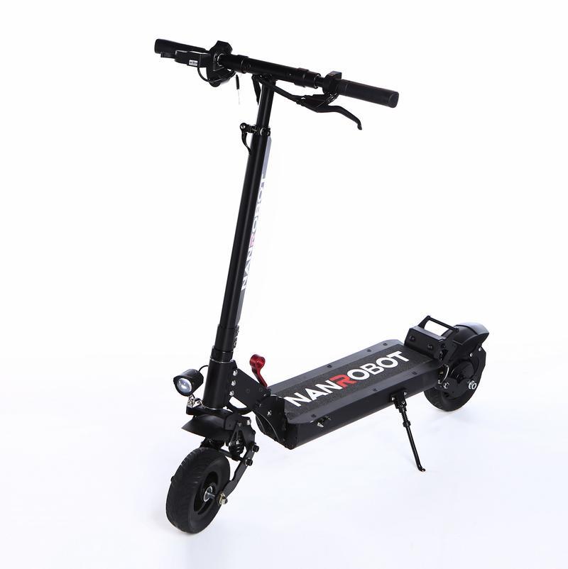 Nanrobot X6 Foldable Lightweight 8" Tires 500W 48V 15aH 24 MPH Electric Scooter Black New