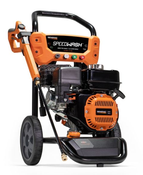 Generac 2900 PSI 2.4 GPM Gas SpeedWash Pressure Washer with Soap Tank New