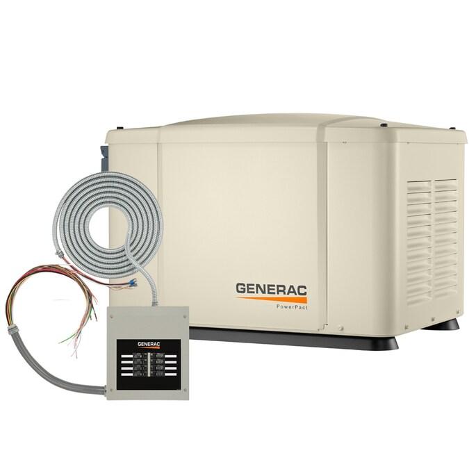 Generac 6518 7kW Guardian LP/NG Standby Generator w/ Automatic Transfer Switch New