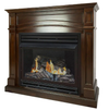 Pleasant Hearth 32,000 BTU 46 in. Full Size Ventless Propane Gas Fireplace in Cherry New