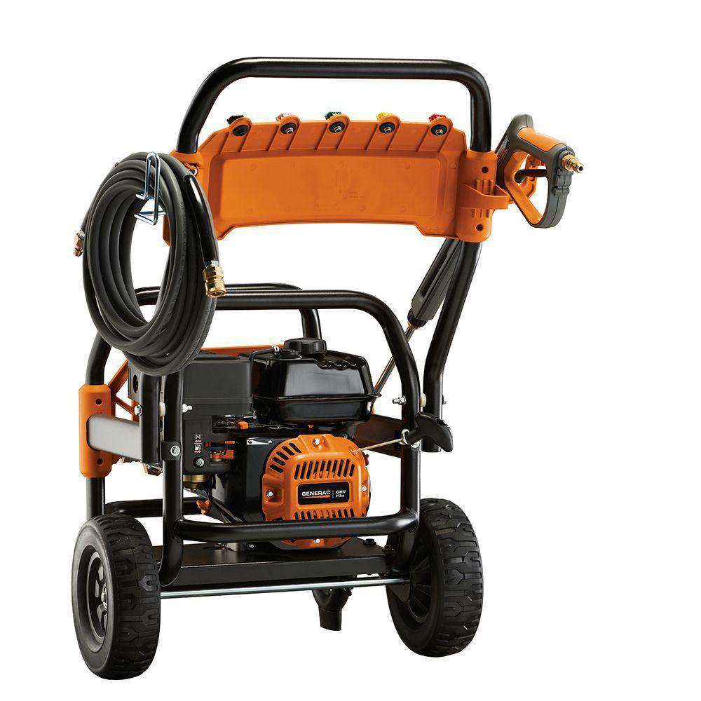 6590 Generac 6590 3,100 PSI 2.8 GPM OHV Engine Triplex Pump Gas Pressure Wa ...
