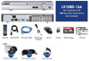 Lorex LX1080-166BW HD 1080p Indoor/Outdoor 16 Camera 16 Channel DVR Surveillance Security System New