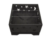 Pleasant Hearth Stargazer Deep Bowl 26 in. x 26 in. Square Steel Wood Fire Pit in Rubbed Bronze New