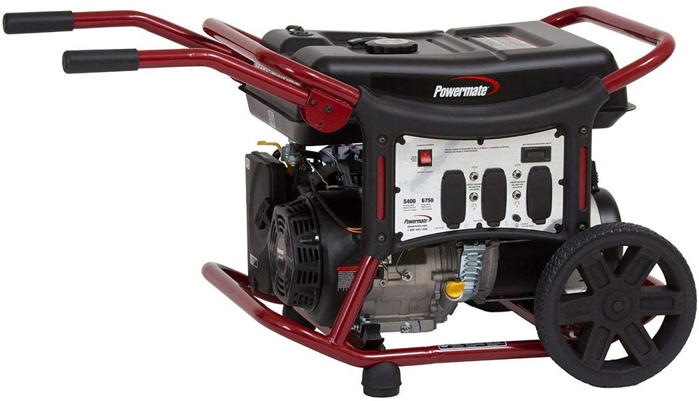 Powermate WX5400 5400W/6750W Gas Portable Generator New