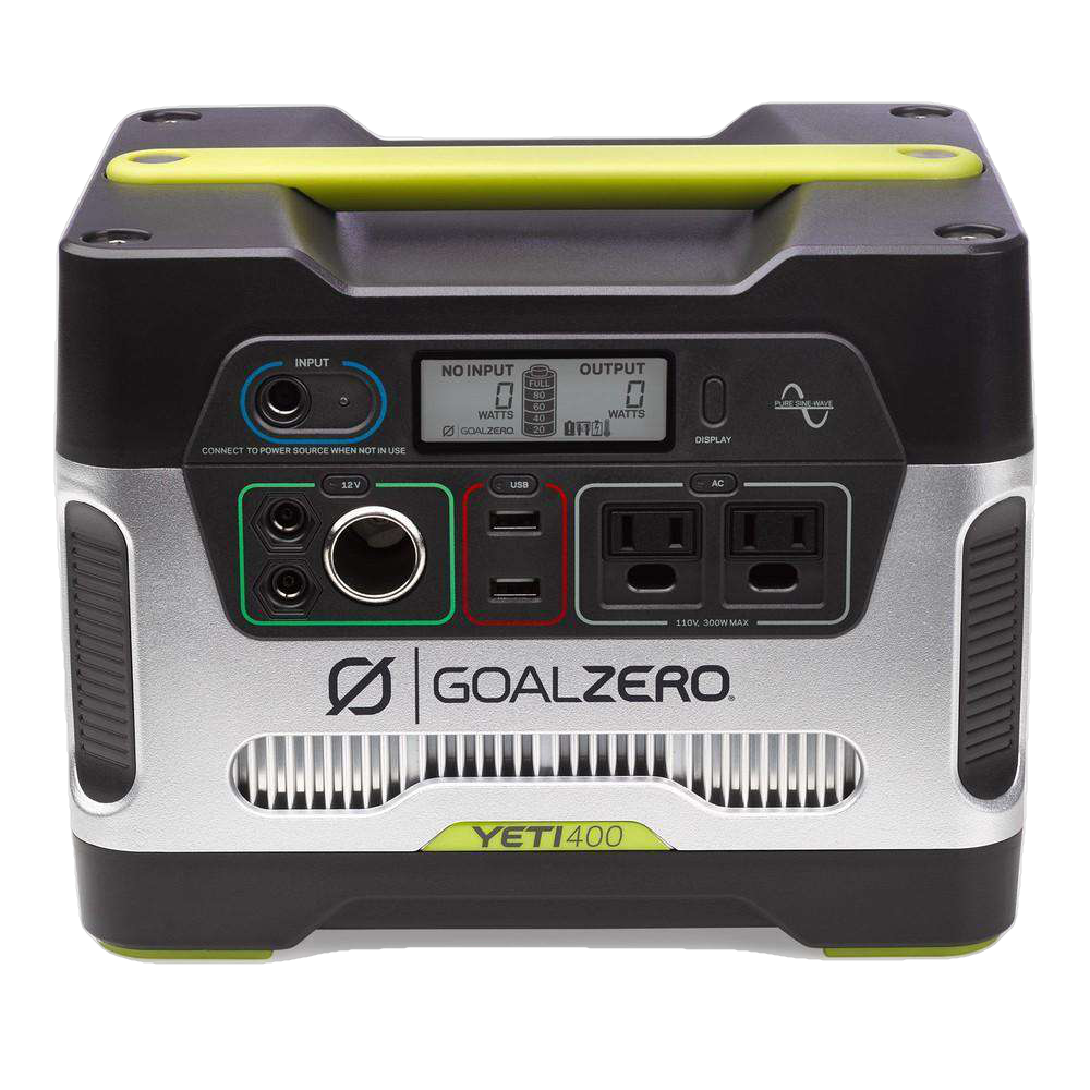 Goal Zero 23000 Yeti 400 110V Portable Power Station Solar Generator New