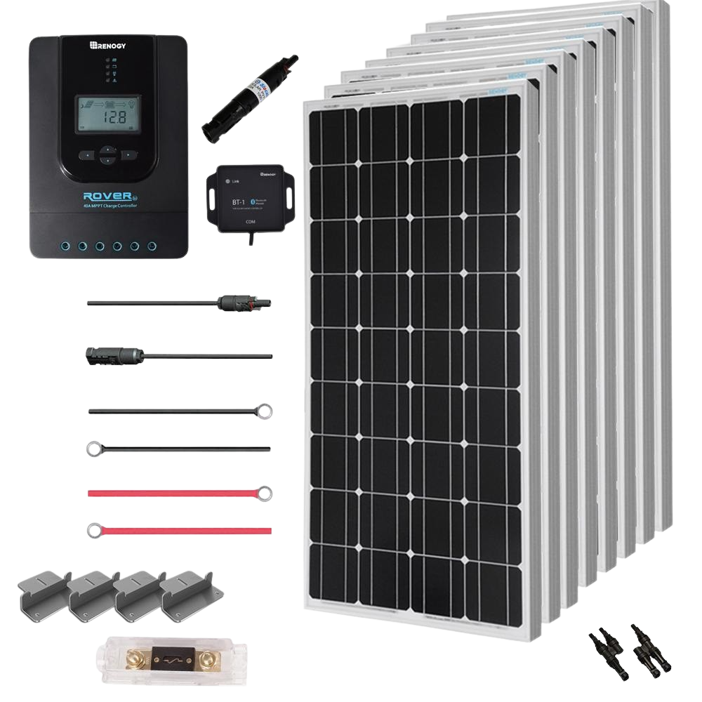 Renogy RNG-KIT-PREMIUM800D-RVR40 800 Watt 24 Volt Solar Premium Kit New