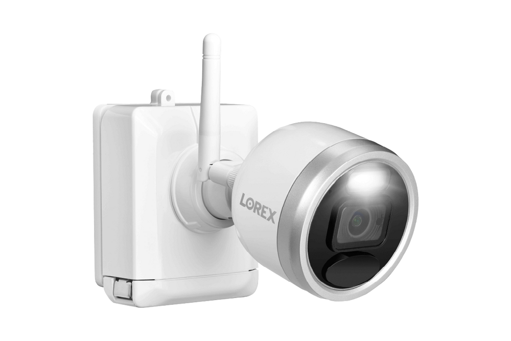 Lorex LL222A81-6CM-E Wire Free Battery Powered 6 Camera 6 Channel Indoor/Outdoor Security Active Deterrence Surveillance System New