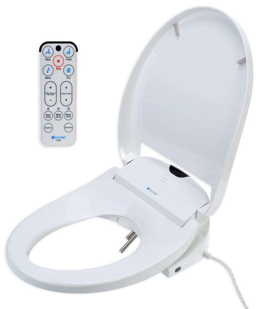 Brondell S1000-EW Swash 1000 Advanced Bidet Elongated Open Box (Unused)