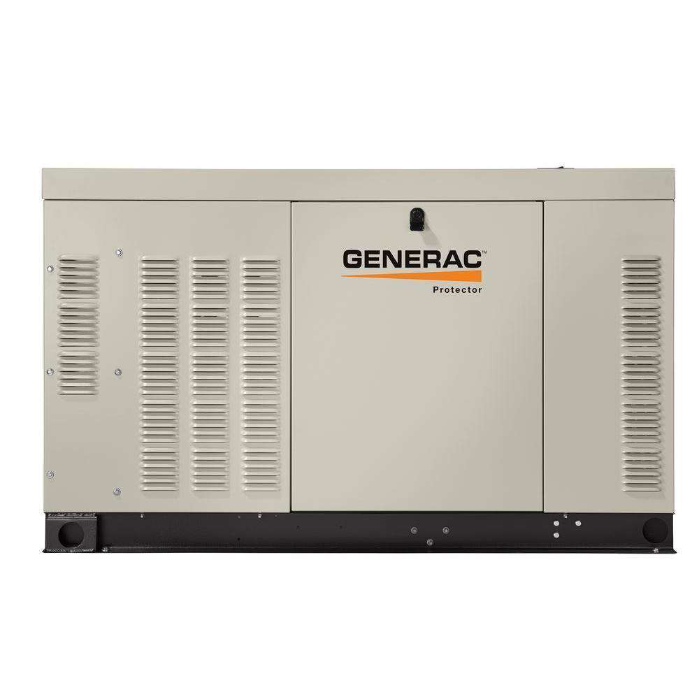 Generac Protector 30kW RG03015ANAX Liquid Cooled 1 Phase 120/240V LP/NG Standby Generator Scratch and Dent