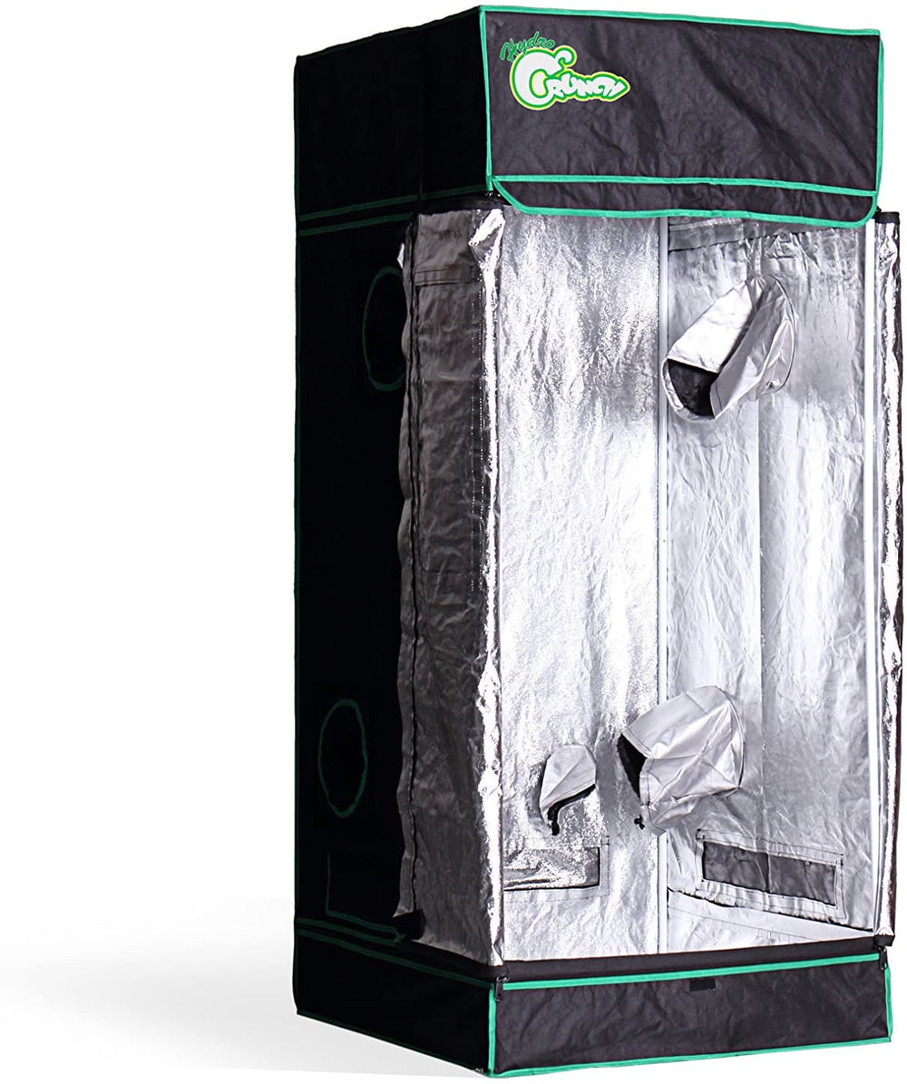 Hydro Crunch D940008500 2.5 ft. x 2.5 ft. x 6 ft. Heavy Duty Grow Room Tent New