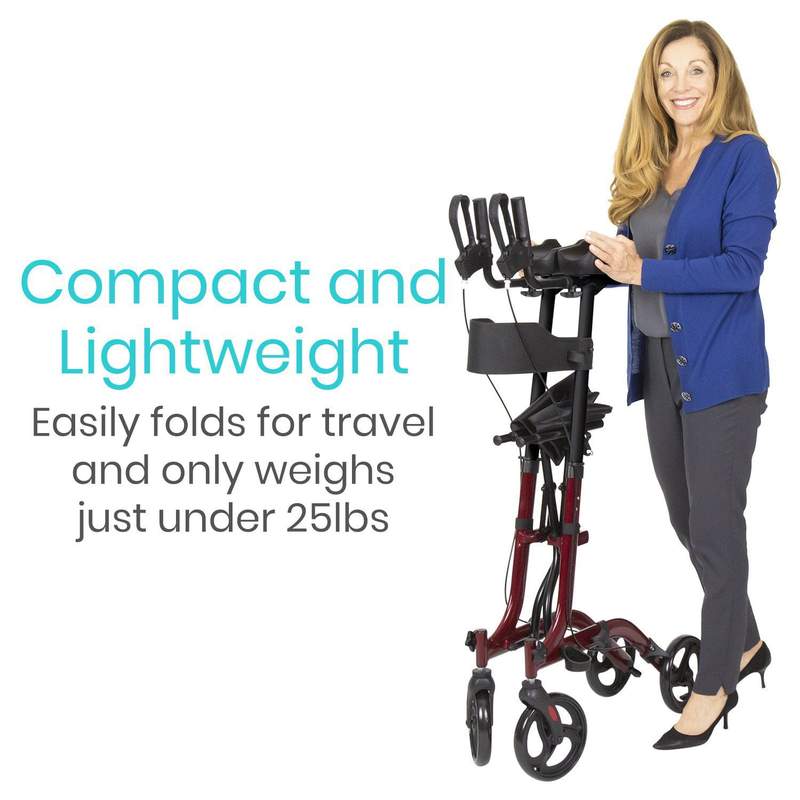 Vive Health MOB1033RED Upright Walker Red New