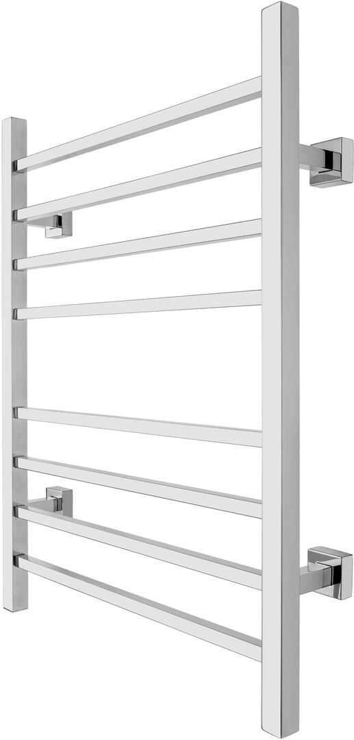 WarmlyYours TW-SR08PS-HP Sierra Dual Connection 8 Bar Towel Warmer in Polished Steel New