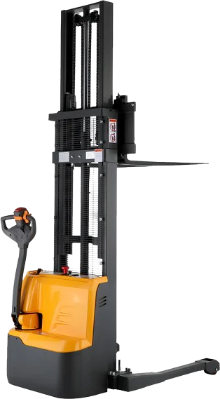 Apollolift A-3038 Powered Forklift Electric Walkie Stacker with Straddle Legs 2640 lbs. Capacity 98