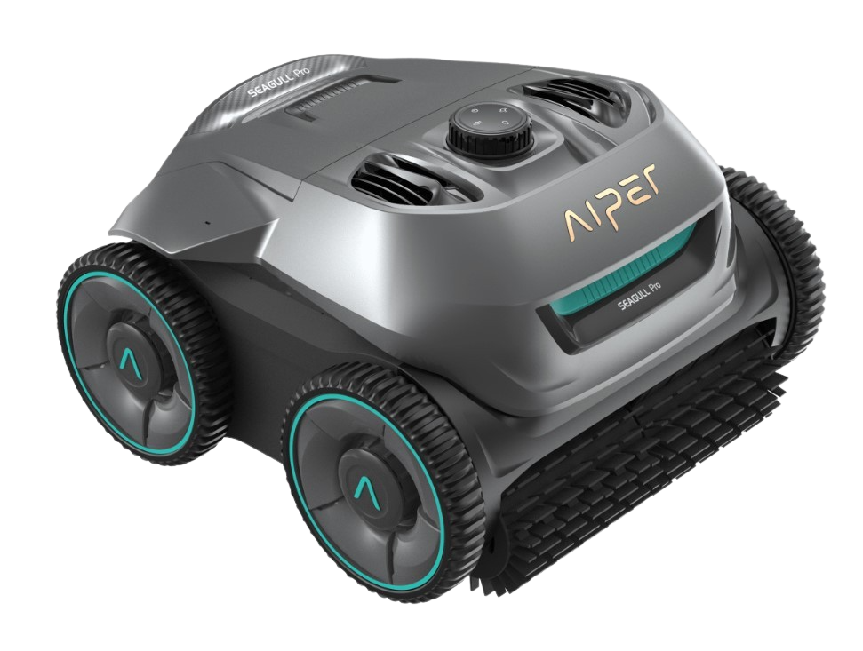 Aiper SEAGULL-PRO Flat Wall Water Line Cleaning Cordless Robotic Pool Cleaner Gray New