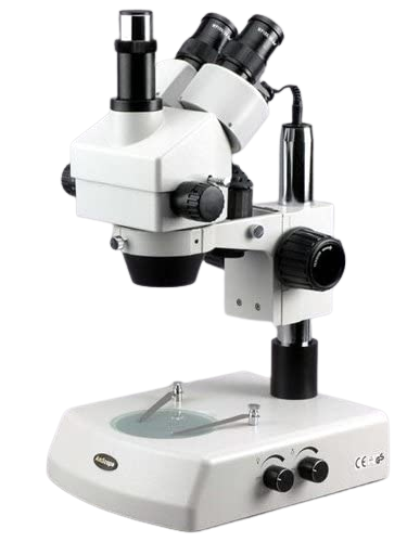 Amscope SM-2TZ-5M 3.5X - 90X Stereo Zoom Microscope with Dual Halogen Lights Plus 5MP Camera New