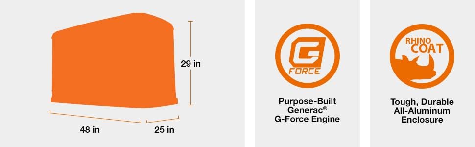 Generac 70422 Guardian 22kW/19.5kW WiFi Standby Generator New