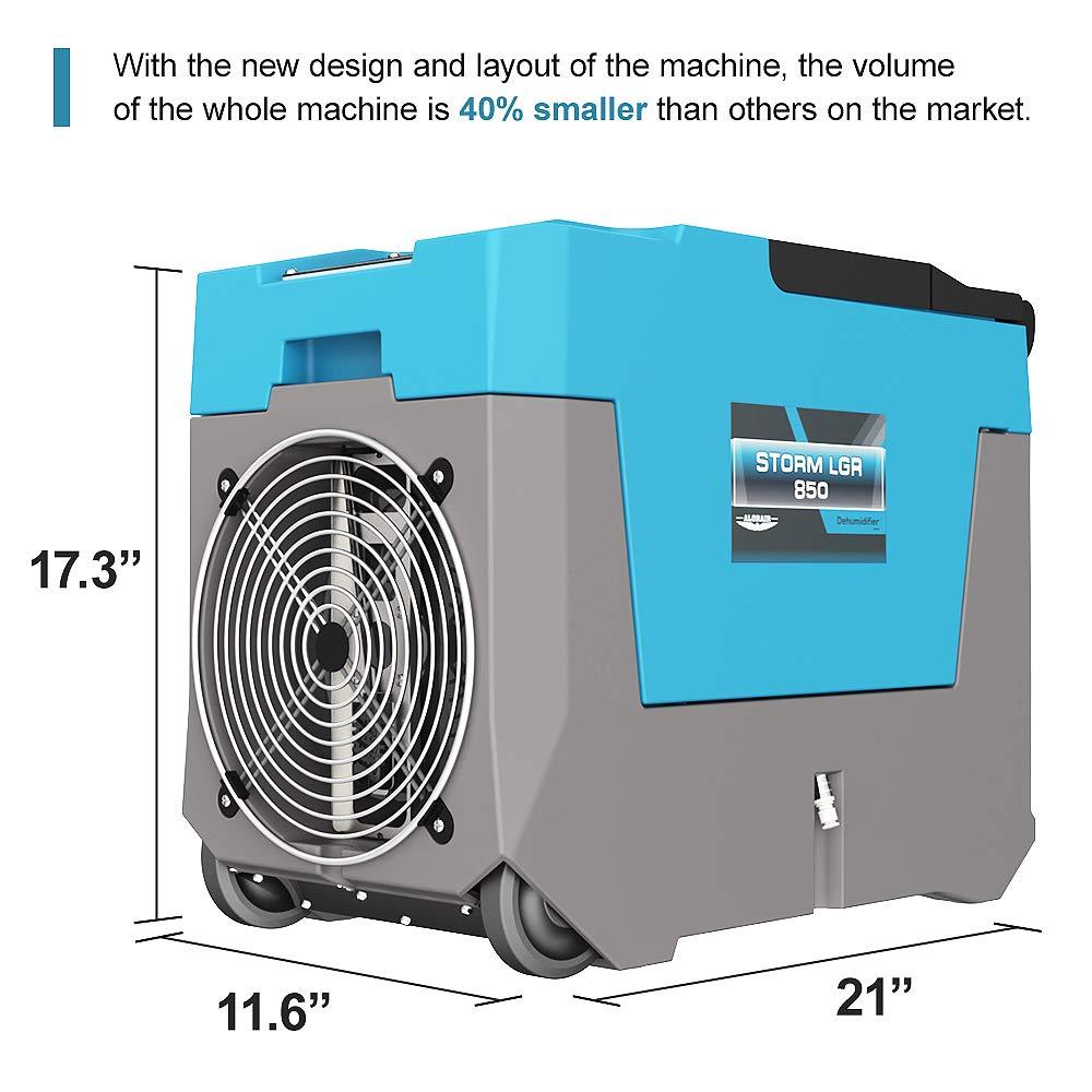 AlorAir LGR 850 Storm Industrial Commercial Dehumidifier 85 Pints 28 Gal. 2300 Sq. Ft. with Condensate Pump New