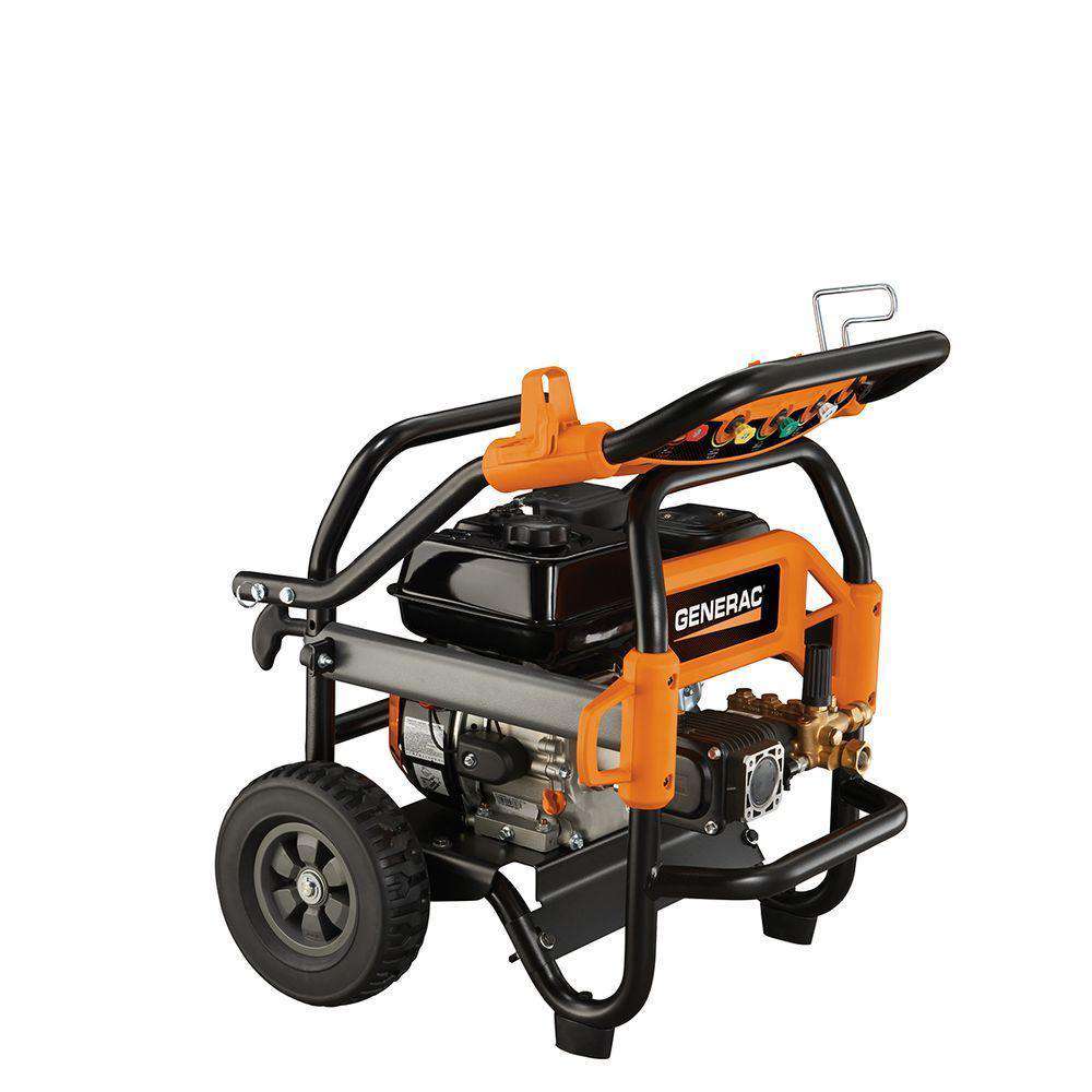 6590 Generac 6590 3,100 PSI 2.8 GPM OHV Engine Triplex Pump Gas Pressure Wa ...
