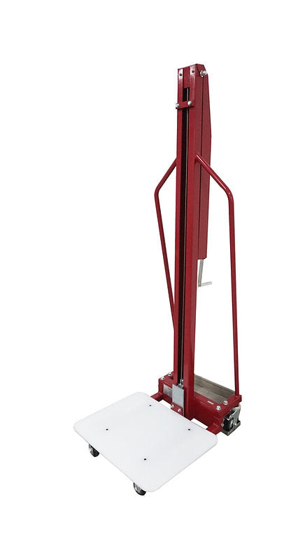 Pake Handling Tools PAKMS05 Winch Stacker Manual Work Positioner Truck 440lb Capacity 61" Lift Height New