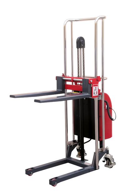 Pake Handling Tools PAKES01 Electric Forklift Stacker 880 lb Capacity 59