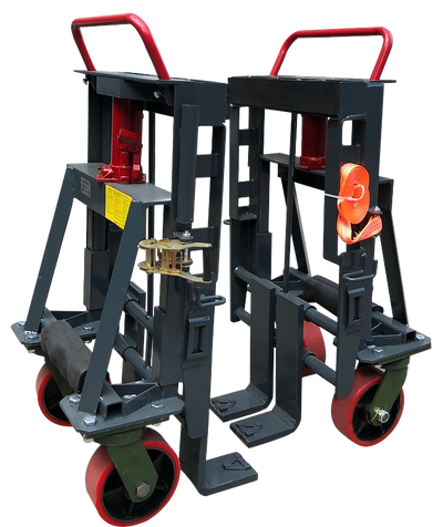 Pake Handling Tools PAKFM05 Hydraulic Machinery and Equipment Mover with Adjustable Forks 7920 lb Capacity New