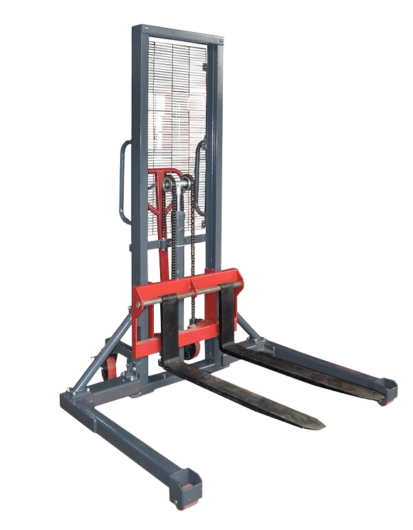 Pake Handling Tools PAKMS03 PHT Straddle Leg Manual Stacker 2200 lb Capacity 63