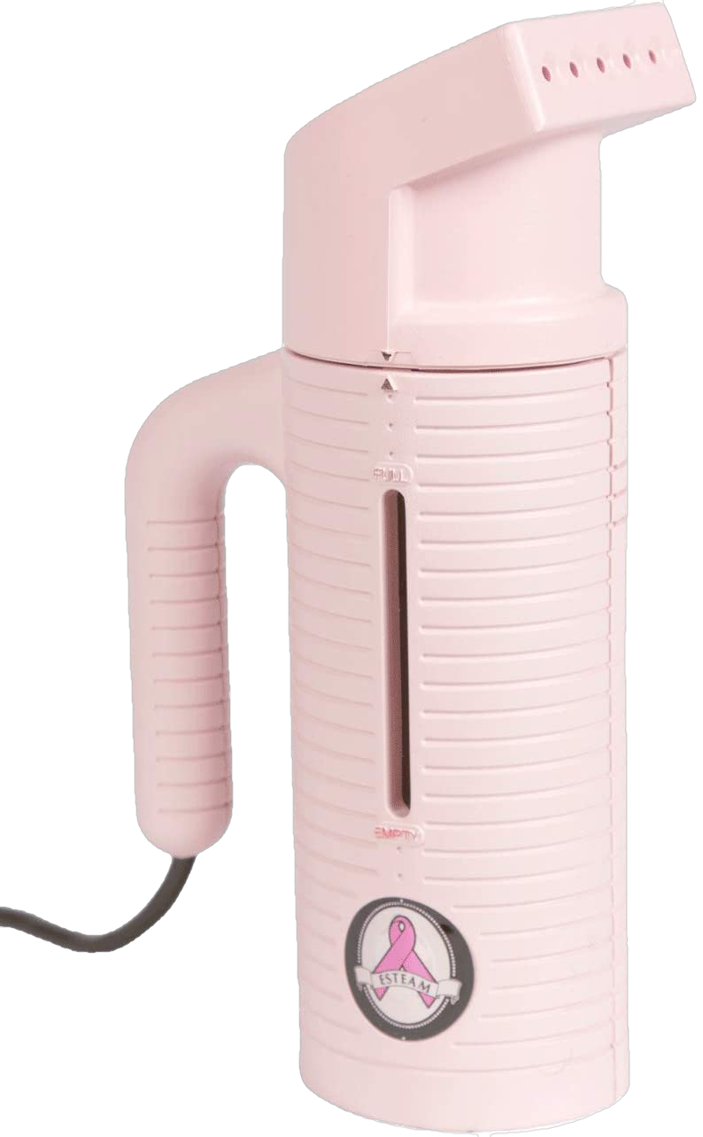 Jiffy ESTEAM Personal Hand Held Steamer Pink 120 Volt New