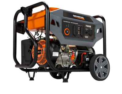 Generac 7718 7500E Generator 7500W/9400W Electric Start Gas Manufacturer RFB