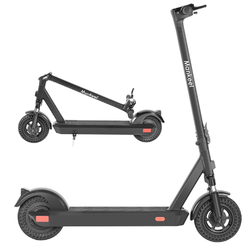 Mankeel Pioneer 40KM Mile Range 25KM/h 10" Tires Electric Scooter Black New