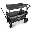 WonderFold Baby X2 Push/Pull 2-Passenger Double Stroller Wagon Grey New